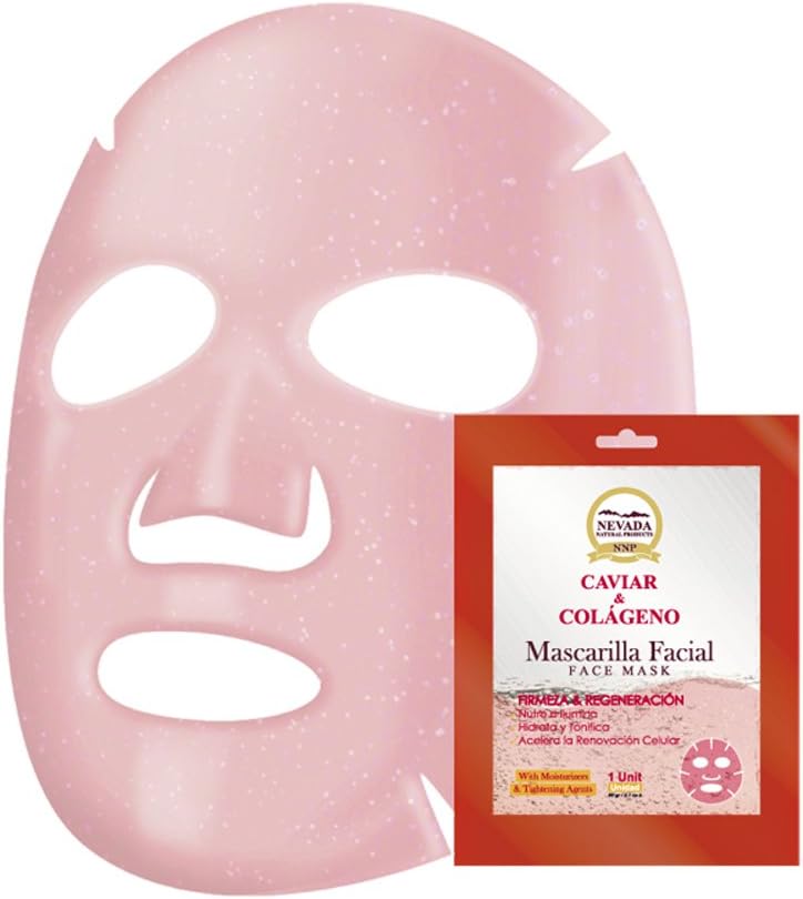NNP COLAGENO & CAVIAR CRYSTAL FACE MASK 6PCS PACK
