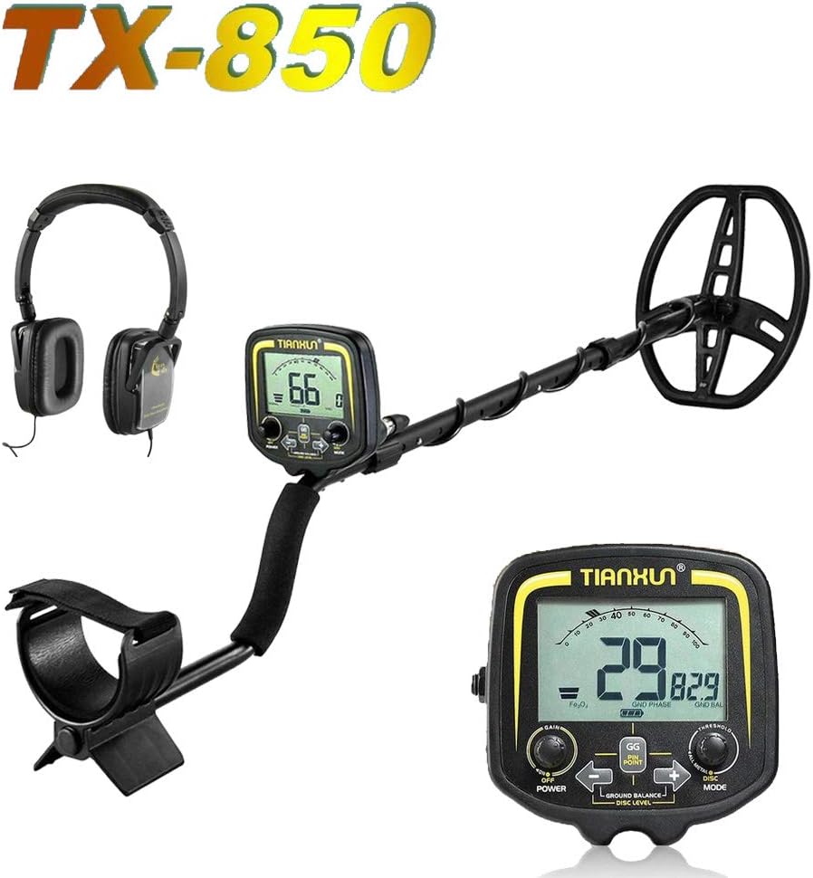 Lorenlli Ajuste TX-850 Detector de Metales Profesional Detector de ...