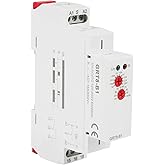 Tyenaza GRT8-B1 AC/DC 12V~240V Delay Time Relay, Mini Power Off Delay Time Relay DIN Rail Type