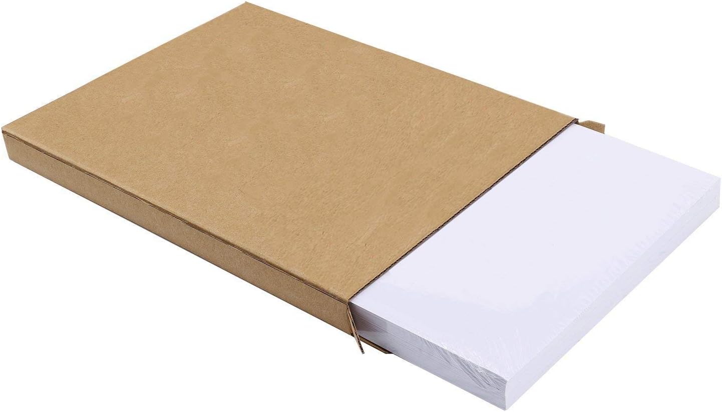 Half Sheet Self Adhesive Shipping Labels for Laser & Inkjet Printers, 200 Count (BL-G8511-100) : Printer Labels : Office Products