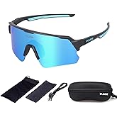 OUWOR Polarized Cycling Glasses for Men Women Youth, UV400 Mountain Bike Sunglasses for Bicycle Mtb Running Fishing Baseball