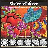The Color Of Love Letters And Words To Color And Display - 
