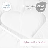 Baby Comfort Toddler Duvet Pillow Set 7 Tog 135x100 cm Anti Allergy Microfibre view 5