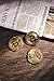Gold Bitcoin Coins By CryptoNow | 3PCs Triple Gold Bitcoins Set, Collectors Shiny Gift Token, Blockchain Coin, Collectible Collection Coin