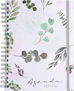 Toyandona 2020 2021 Diary A4 Spiral Bound Personal Planner Annual Calendar Monthly Calendar Notepad For Journal Travel Amazon Co Uk Office Products