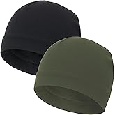 vidsel 100% Cotton Skull Caps Beanie Night Cap Sleep Hats for Men Women | Breathable,Soft,Lightweight Skully Cap,Running Beanie Cycling Helmet Liner,Wicking Head Cover,CPAP Chemo Bald Cap
