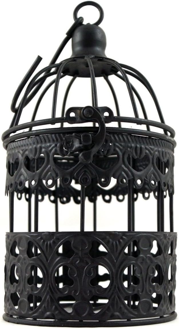 Decorative Bird Cage Metal Cage Cage Shabby P 110 Small Black New