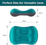Eono Ultralight Inflatable Camping Pillow Ergonomic 3.5oz Compression view 6