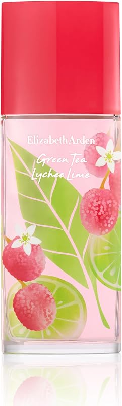 - Green Tea Lychee Lime – Eau de Toilette Femme Vaporisateur – Senteur Fraîche & Fruitée - 100ml