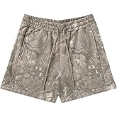 UNRDSSR Men's Basketball Shorts Athletic Graphic Print Shorts Summer Retro Casual Streetwear