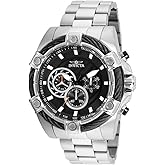 Invicta Men's 25512 Bolt Analog Display Quartz Silver Watch