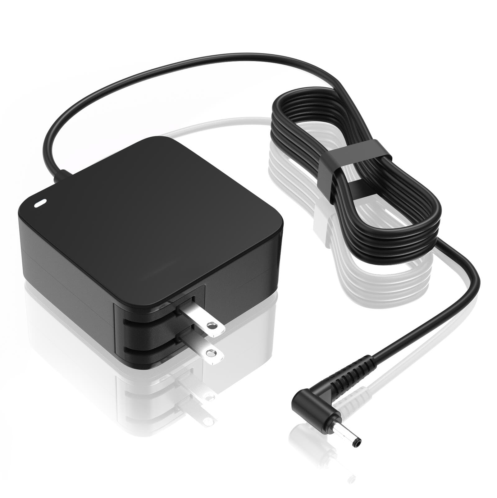 Photo 1 of 65W Round tip Laptop Charger for Lenovo V15 V14 V17 G2 G3 G4 Business Laptop Compatible with Ideapad 3 5 310 320 330 330S Yoga 510 710 Flex 4 5 ADLX65CCGU2A Quick Charging Adapter with Power Cord