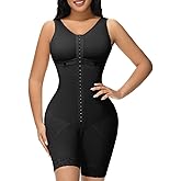 M MYODRESS Fajas Colombianas Shapewear for Women Tummy Control Bodysuit Body Shaper for Women Post Surgery Compression