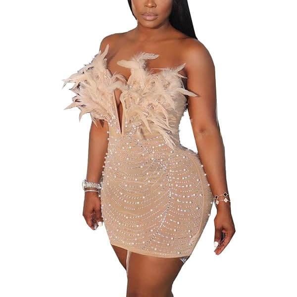 sweet luxe rhinestone and pearl mesh mini dress Windsor Sweet Luxe Rhinestone and Pearl Blue Mesh Mini Dress - XS Women's