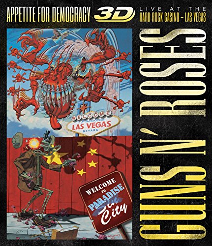 Guns N'Roses - Appetite for Democracy 3D-2D Blu-ray