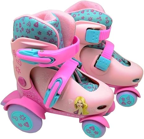 Patins Infantil 4 Rodas Roller Tamanho Ajustável BELINDA 