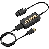 Hisewen N64 to HDMI Converter, Gamecube hdmi Adapter, HDMI Cable for Nintendo 64/ Gamecube/SNES/SFC/NGC