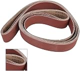 UTTASU 7pc 2" x 82" Sanding Belts Set 60-320 Grit Wood Metal Polishing Grinding view 3