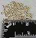 Brass Sinker Eyes - Eyelets for Lead Weight Molds (Size #1, 1000 Pieces)