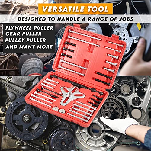 Shankly Harmonic Balancer Puller, Crankshaft Pulley Removal Tool or