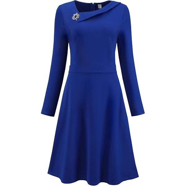 slim fit dress slacks Entro Navy Puff Sleeve Zip Up Smocked Mini Dress