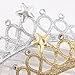 DANMY Baby Girl Rhinestone Crown Headbands Toddler Princess Headband Hair Accessories (2PCS)