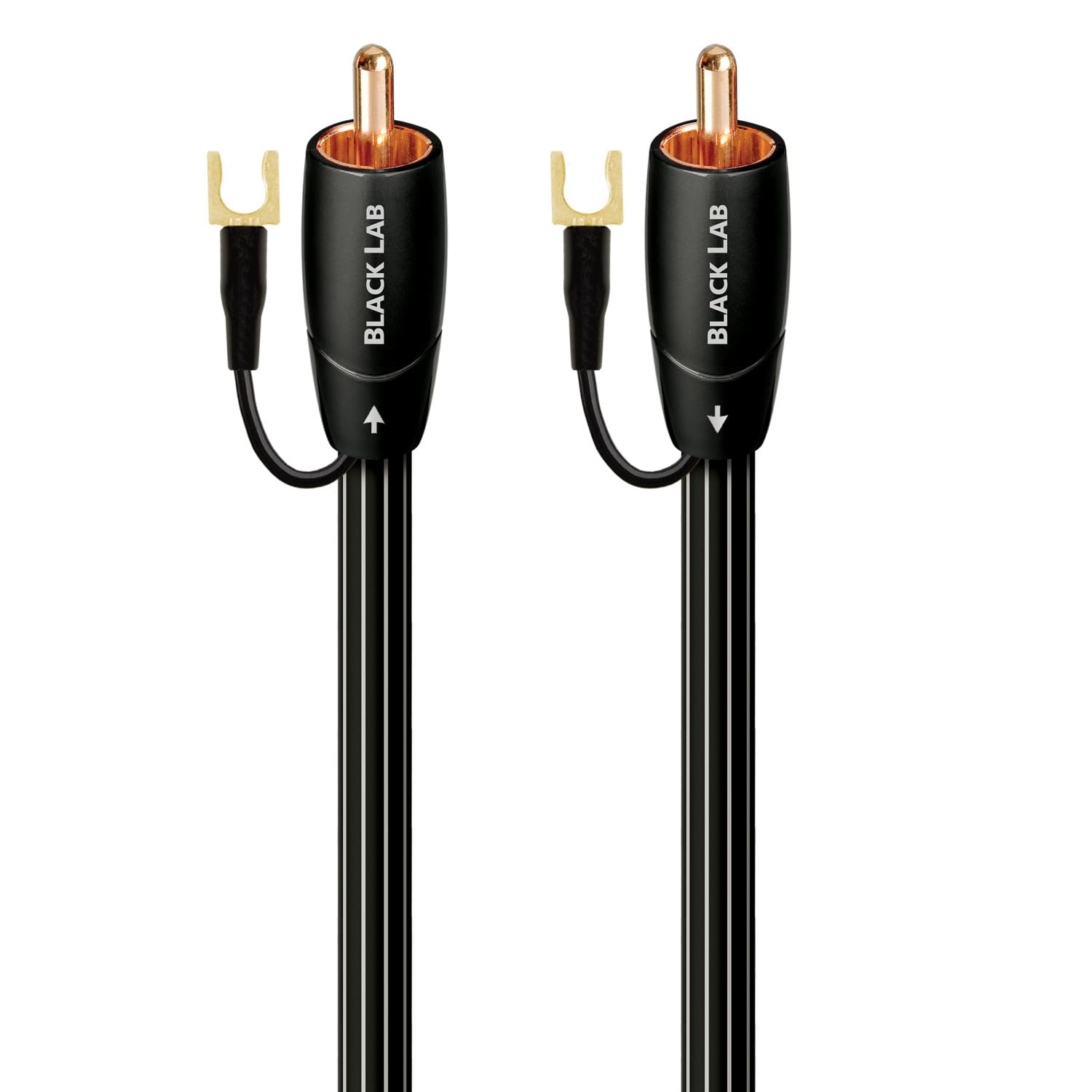 audioquest 5 m Black Lab RCA Audio Cable Black - Audio Cable (RCA, RCA, Copper, 5 m, Black)