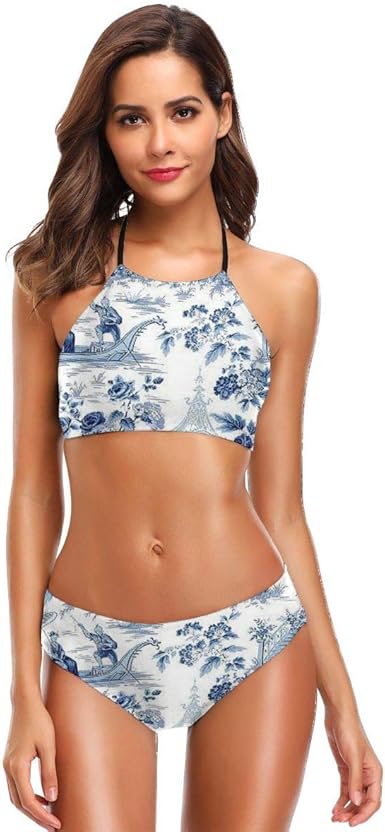 powder blue swimsuit