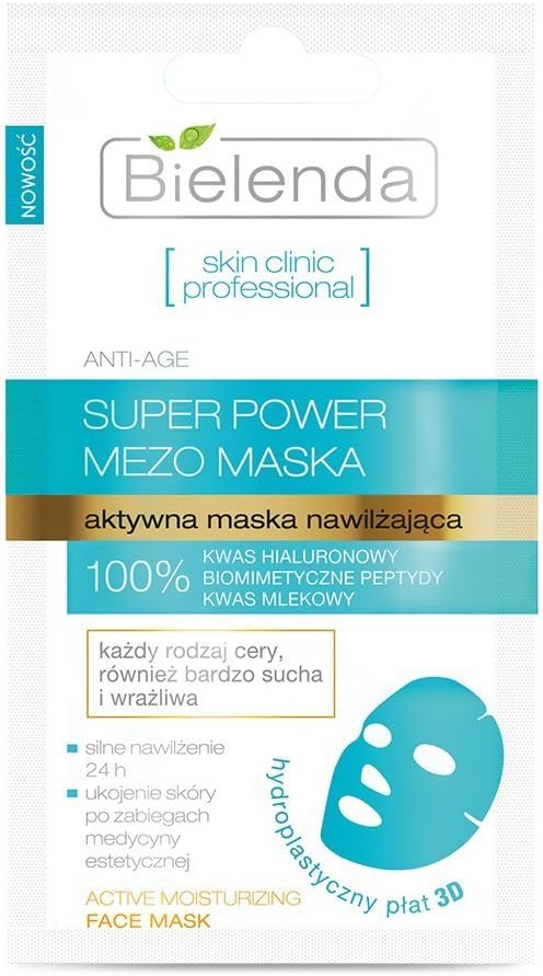 Mascarilla Antienvejecimiento Skin Clinic Professional 10 gr. - Ácido Hialuronico - Bielenda