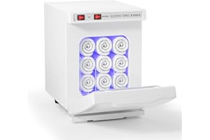 HYTOBP Hot Towel Warmer for Spa, 5L Thermostatic Towel Heater, 2-in-1 Professional Mini Towel Warmer, Beauty Salon and Spa Towel Warmers for Facial.(5L-White)