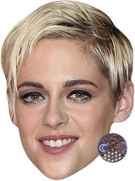 Amazon Co Jp クリステン スチュワート ブロンド セレブリティマスク カードフェイス ファンシードレスマスク ホーム キッチン