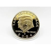 Amazon.com: Trump Coin; 2020 Donald Trump Large 24kt Gold Plated 