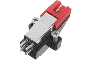 Happyyami Dynamic Moving Magnet Phonograph Stylus Needle Replacement for Universal Turntable Record Player