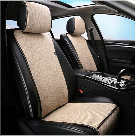 Amazon Co Jp Lixiong カーシート クッション夏用車 インテリア シートカバー プロテクター クッション かっこいい マット 通気性 滑り止め のために 自動 からっぽ 9個 Color Beige Home Kitchen
