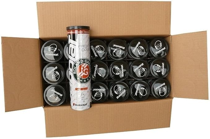 Pelotas de Tenis Babolat French Open 4 x 18 latas en caja: Amazon.es: Deportes y aire libre