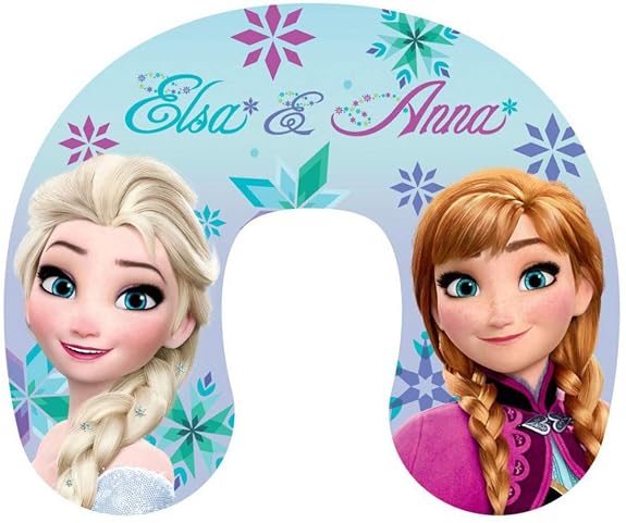 Frozen Die Eiskönigin Nackenkissen Reisekissen blau