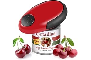 FLYBANBOO Gifts for Mom, Electric Can Opener, Hands Free Automatic Can Opener with Smooth Edges Safe Battery Operated Operation Restaurant Kitchen Gadget Gift for Chefs, Housewives and Senior with Arthritis