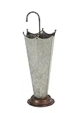 Deco 79 Metal Umbrella Stand Galvanized with Copper