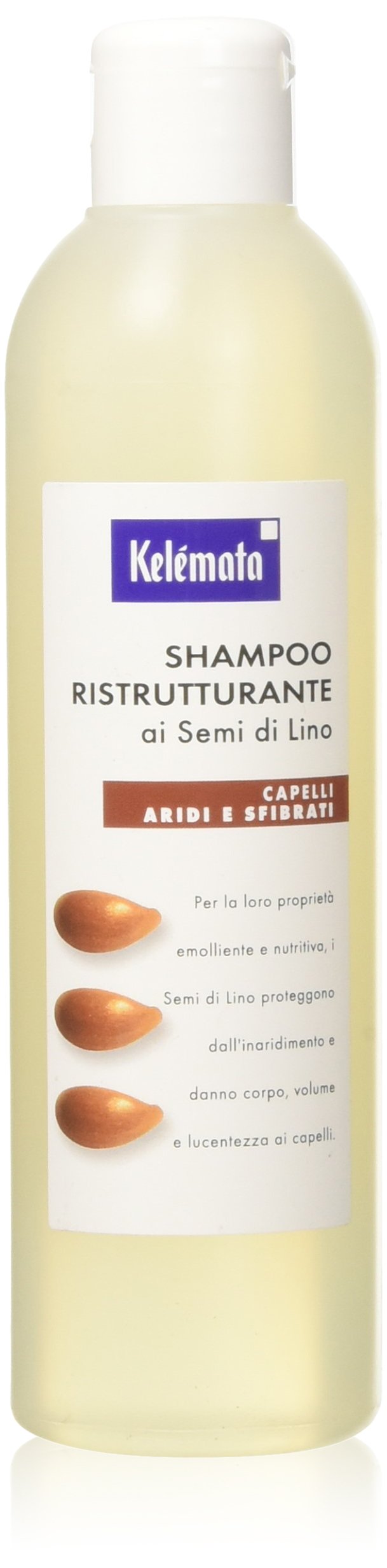 Kelemata Restorative Multi Intensive Shampoo to Linseed, Transparent – 250 ml