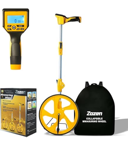 thumbnail image 2 of LUFKIN PSMW18NM 4-Inch Measuring Wheel - Metric Distance Measurement Tool 2 of 11