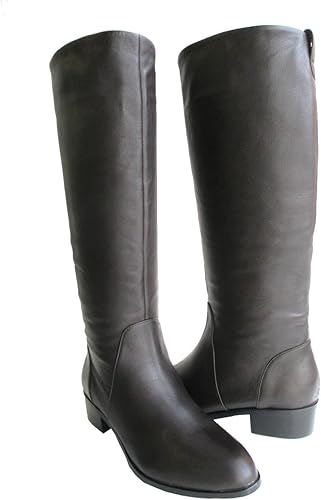 Amazon イング Ing Ing 7053 レディース 天然皮革 ロングブーツ フラットヒール ポインテッドトゥ ジョッキブーツ 通勤靴 Ing イング ブーツ ブーティ