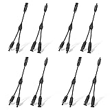 ECO-WORTHY 4 Pair Solar Connectors 30A Y Branch