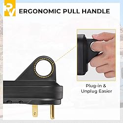 BougeRV 30 AMP RV Receptacle Plug RV 30 AMP