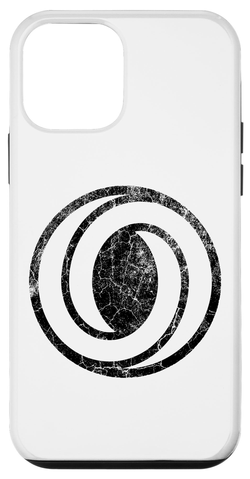 iPhone 12 mini Oasis Network ROSE Crypto Vintage Black & White Case