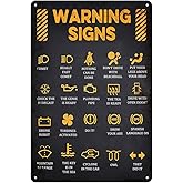 Garage Signs Mechanic Accessories Car Metal Tin Sign Funny Mechanic Shop Decor Dad'S Shop Sign Metal Car Wall Art Automotive Decor Vintage Barn Sign 8x12 Inch