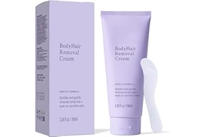 GOWEGO Hair Removal Cream for Women: Facial, Body, BikiniArms, Legs -Gentle Depilatory Cream for Sensitive Skin (3.38 Fl Oz(Pack of 1))