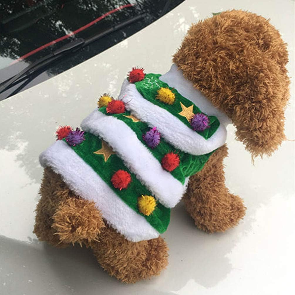 iplusmile Christmas Dog Cat Clothes, Pet Outfits - Image 3