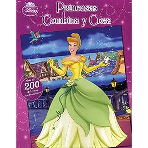 Princesas / Princess Mix & Match: Combina y crea / Mix and Match (Spanish Edition)