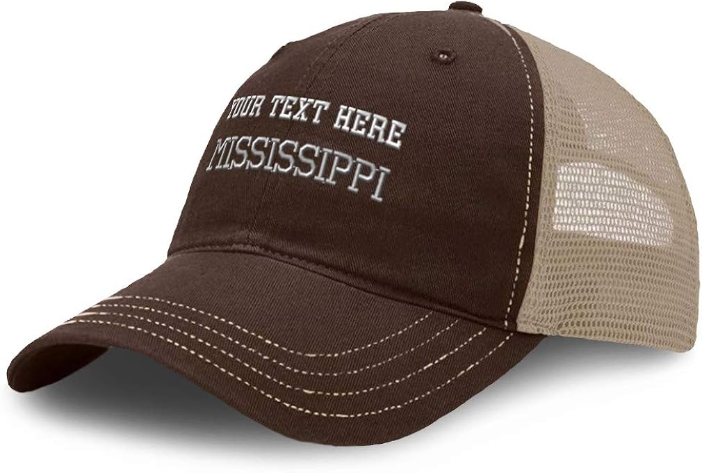 Custom Baseball Cap Mississippi State 