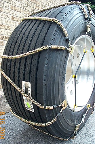 TireChain.com Super Single Diagonal Cable Tire Chains 445/50-22.5 - Thumbnail 2
